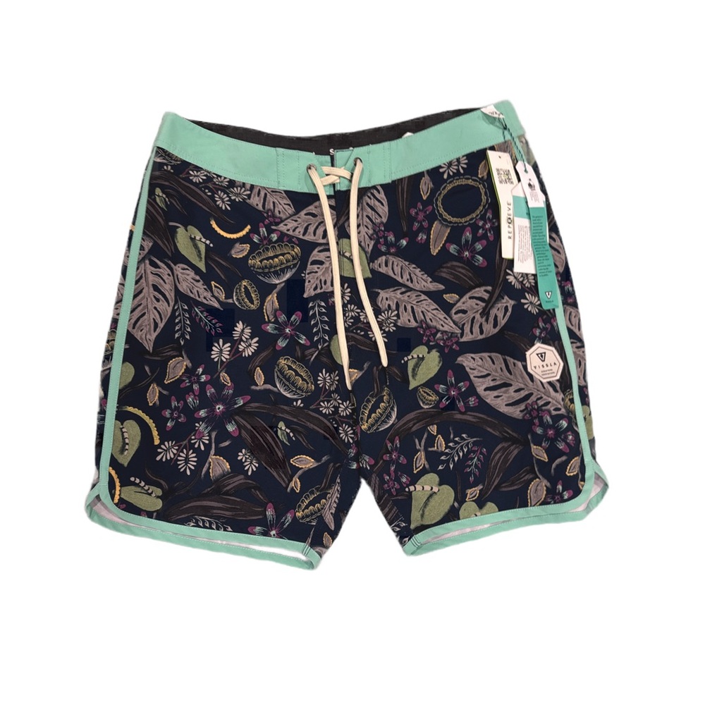 Vissla Floral Boardshorts NWT Sz 32